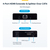 StarTech.com 4-Port HDMI Extender en Splitter Over CAT6, 4K 60Hz, Tot 70m, 1x4 HDMI over Ethernet Distributie Kit met IR en Power Over Cable