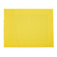 Westmark Tischset »Home«, 42 x 32 cm, gelb , edles Gewebe aus einzelnen,