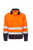 Payper Warnschutz Uni Jacke SAFE Hi-Vi WINTER, Regular Fit,250g,Fluoorange/Marineblau,PSA 2, Gr. XXL
