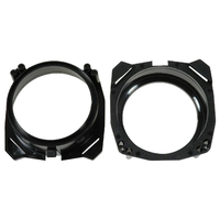 ABS 130mm Luidsprekerhouders - Ford Fiesta (1989-1996) en Mazda 121 - Achterdeuren