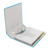 ELBA Ordner "smart Pro" PP/Papier, mit auswechselbarem Rückenschild, Rückenbreite 8 cm, hellblau
