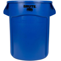 Rubbermaid BRUTE Round Container - 75 Litres - Dark Blue