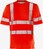 Fristads 100973-330-4XL High Vis T-Shirt Kl. 3 7407 THV Warnschutz-Rot 4XL Warns