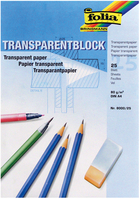 FOLIA Transparentpapier A3 03.8050.25 80/85g 25 Blatt