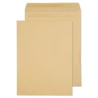 ValueX Pocket Envelope 406x305mm Recycled Self Seal Plain 115gsm Manil(Pack 250)