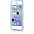 NALIA Custodia compatibile con iPhone 5 5S SE, Cover Protezione Ultra-Slim Case Protettiva Trasparente Morbido Cellulare in Silicone Gel, Gomma Clear Telefono Bumper Sottile – Blu