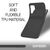 NALIA Neon Handy Hülle für Samsung Galaxy S20 Plus, Silikon Case Phone Cover Schwarz
