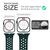 NALIA Traforato Silicone Cinturino Smart Watch compatible con Apple Watch Bracciale SE Series 8/7/6/5/4/3/2/1, 38mm 40mm 41mm, per iWatch Orologio Donna e Uomo Verde Scuro