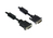Verlängerung DVI-D 24+1 Stecker an Buchse, mit Ferritkern, schwarz, 5m, Good Connections®