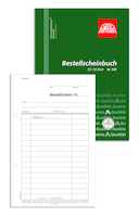 Bestellscheinbuch DIN A5 hoch 2x50 Blatt mit Blaupapier