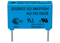 MKP-Folienkondensator, 330 nF, ±10 %, 610 V (DC), PP, 15 mm, B32922D3334K000
