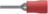 Isolierter Stiftkabelschuh, 0,3-1,42 mm², AWG 22 bis 16, 1.8 mm, rot
