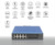 Industrial 8 + 4 10G Uplink Port L3 managedGigabit Ethernet PoE Switch