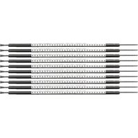 Clip Sleeve Wire Markers SCN-05-5, Black, White, Nylon, 300 pc(s), 1.4 - 1.8 mmý, Germany Marcatori per cavi
