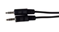 3.5mm (3-pin, stereo) Minijack Cable 3.5mm Minijack Cable Male-Male Audiokabel