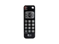 Remote control LCA-RCU01, TV, IR Wireless, Press buttons, Black