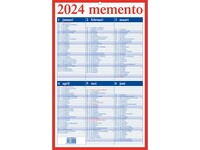 AURORA Mementoplaat Kalender, 210 x 330 mm, Nederlands
