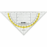 Geometrie-Dreieck 262 16cm transparent