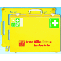 Verbandkasten Erste-Hilfe extra + Industrie MT-CD gelb