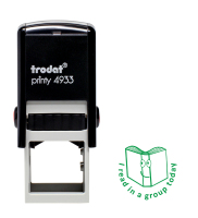 Trodat Printy 4933 'I read in a group today' Teacher Stamp