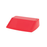 ADDIS 60L FLIPTOP BIN LID RED