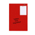 Tableau Affichage-Ecriture Verre Magnet 60x90cm Rouge