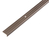Treppenkanten-Schutzprofil,Alu bronze elox.,LxBxHxS 2000x25x10x1,5mm