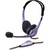 Genius HS-04S single-jack mikrofonos PC fekete headset