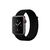 Mybandz Apple Watch 38/40mm szövet óraszíj fekete (APW381395)