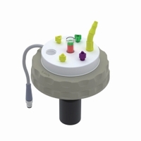 b.safe Waste Caps S 90 PE with electronic fill level control Thread S 90