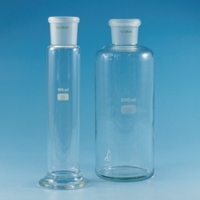 100ml Depósitos para frascos de lavado de gas vidrio de borosilicato 3.3