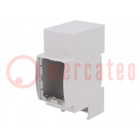 Enclosure: for DIN rail mounting; Y: 90.5mm; X: 36.3mm; Z: 62mm