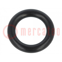 Junta O-ring; caucho NBR; Thk: 3,5mm; Øint: 13mm; negro; -30÷100°C