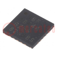 IC: PIC mikrokontroller; 7kB; 32MHz; 2,3÷5,5VDC; SMD; UQFN20; PIC16