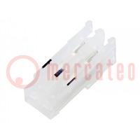 Plug; wire-board; female; PIN: 2; end connector; 2.54mm; IDC; 24AWG