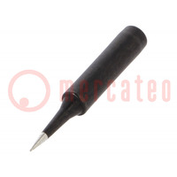 Tip; conical; 1mm; double-layer nickel plating