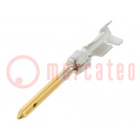 Contact; male; 20; copper alloy; gold-plated; 0.2÷0.56mm2; HDP-20