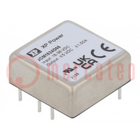 Converter: DC/DC; 15W; Uin: 18÷36V; Uout: 5VDC; Uout2: -5VDC; 1"x1"