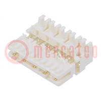 Connector: card edge; RAST 2.5; plug; female; angled 90°; PIN: 5