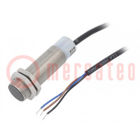 Sensor: inductive; OUT: PNP / NO; 0÷5mm; 10÷48VDC; M18; IP67; 300mA