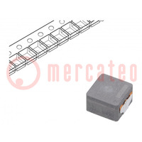 Inductor: wire; SMD; 22uH; 3.9A; 92.51mΩ; ±20%; 4.8x7x7.4mm; ETQP4M