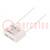 Capacitor: paper; Y1; 2.5nF; 500VAC; 15mm; ±10%; THT; P295; 1500VDC