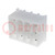 Socket; wire-wire/PCB; male; Universal MATE-N-LOK; 6.35mm; PIN: 12