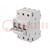 Fuse disconnector; D01; for DIN rail mounting; 16A; 400VAC