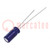 Capacitor: electrolytic; THT; 47uF; 35VDC; Ø5x11mm; Pitch: 2mm; ±20%