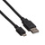ROLINE USB 2.0 Kabel, USB A Male - Micro USB B Male, zwart, 0,8 m