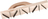 Porenbetonhobel, Griff und Platte aus Buchenholz, 90 x 400 mm