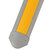 Kabelbrücke 150 cm EasyLoader Flexi, Farbe: gelb, inkl. 2 Endkappen