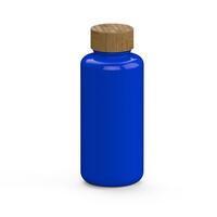 Artikelbild Drink bottle "Natural" clear-transparent, 1.0 l, blue