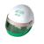 Imagebild Pencil sharpener "Helmet", white/green